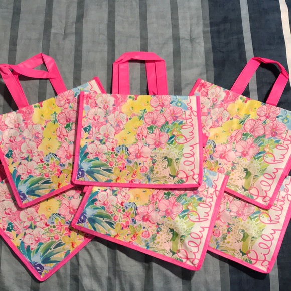 lilly pulitzer clear bolsa